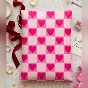 10 ct 6x9 Check Hearts Polymailers